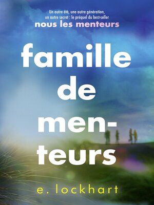 cover image of Famille de menteurs